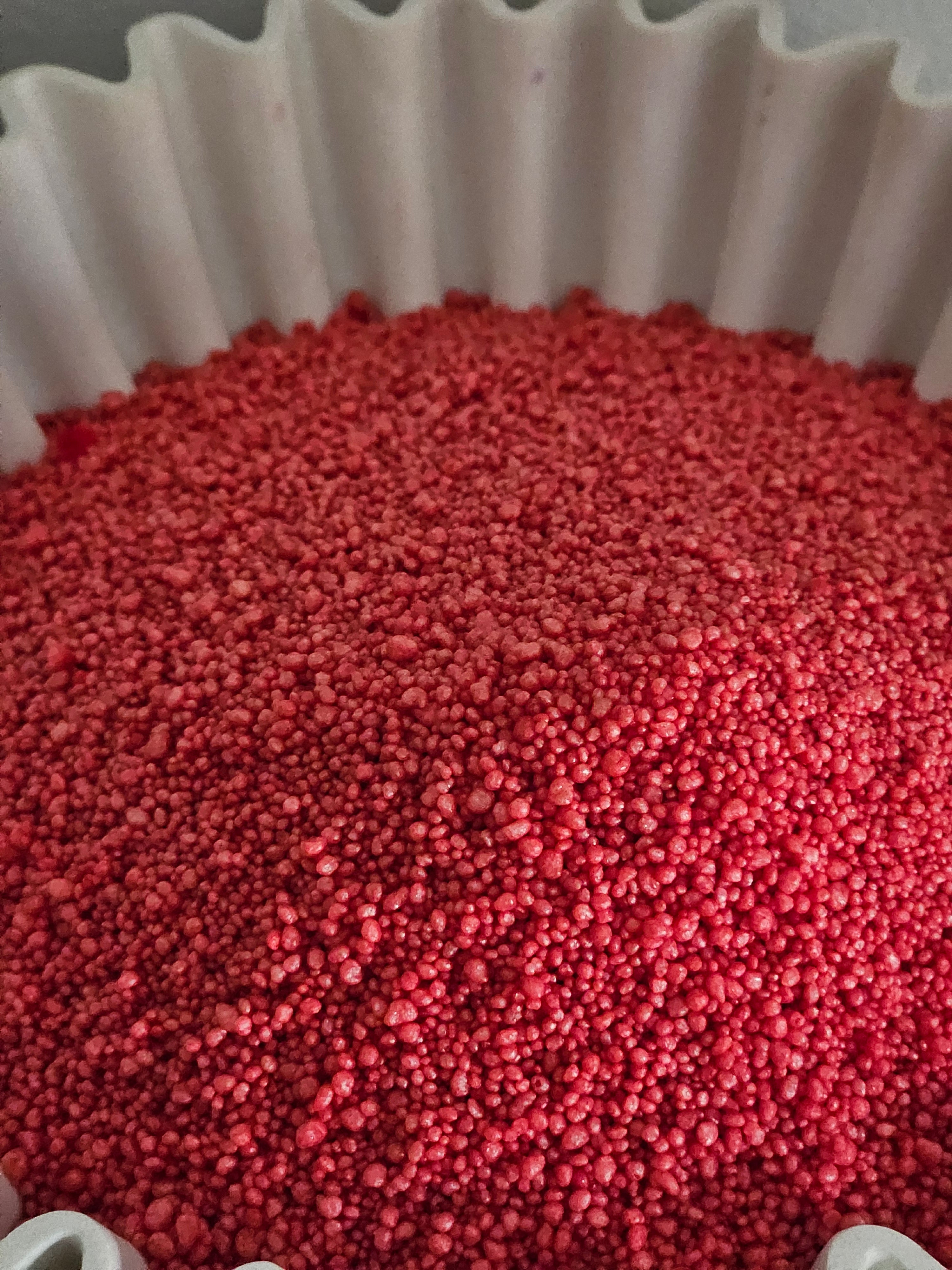 FLAMME RUBIS – Cire Rouge effet Sable | 400g