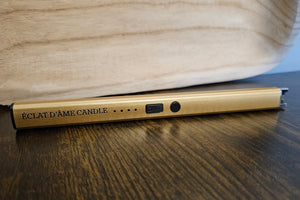 Briquet électrique rechargeable - Or