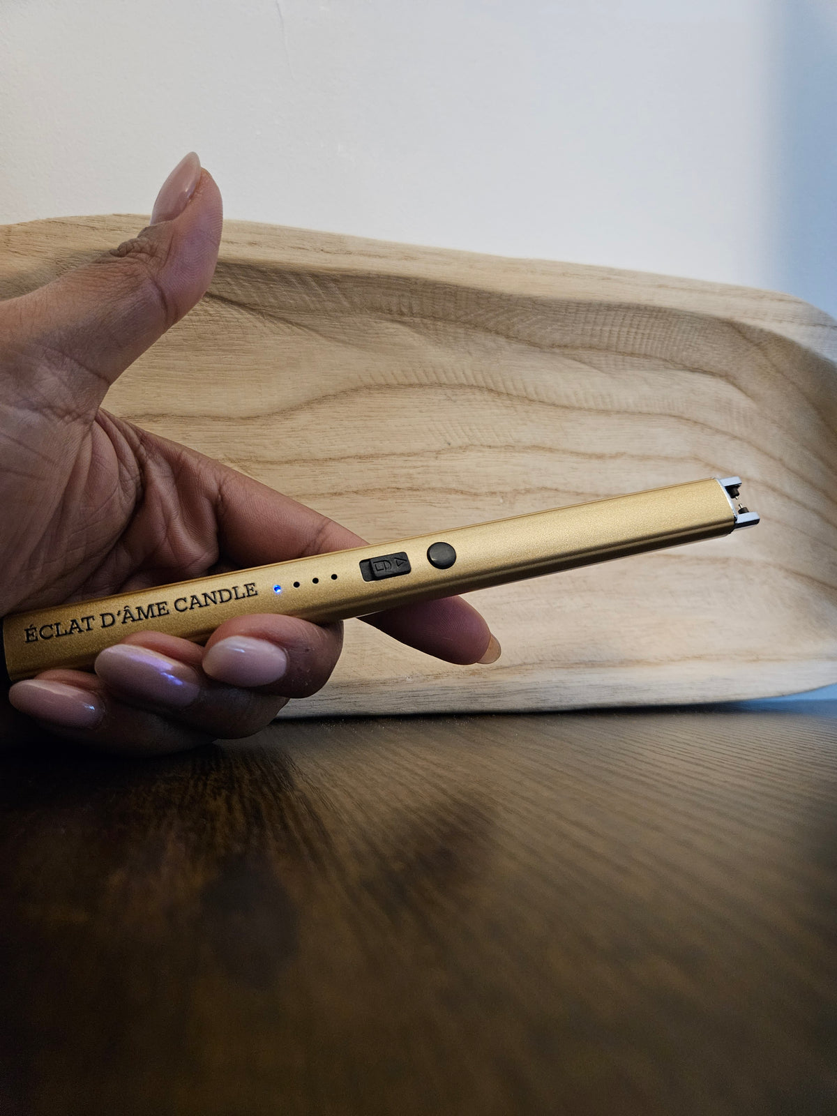 Briquet électrique rechargeable - Or