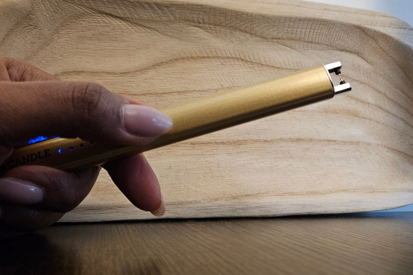 Briquet électrique rechargeable - Or