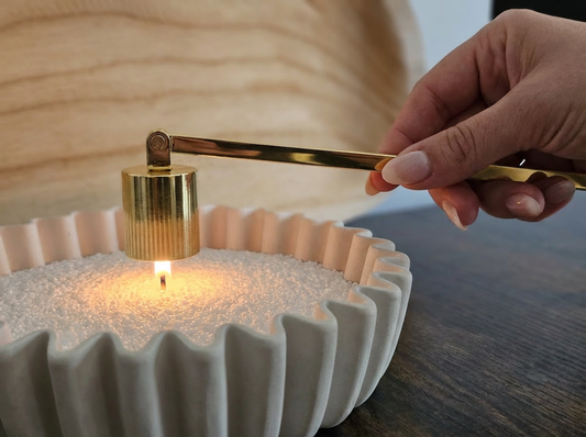 Duo Élégance – Éteignoir & Briquet Assortis