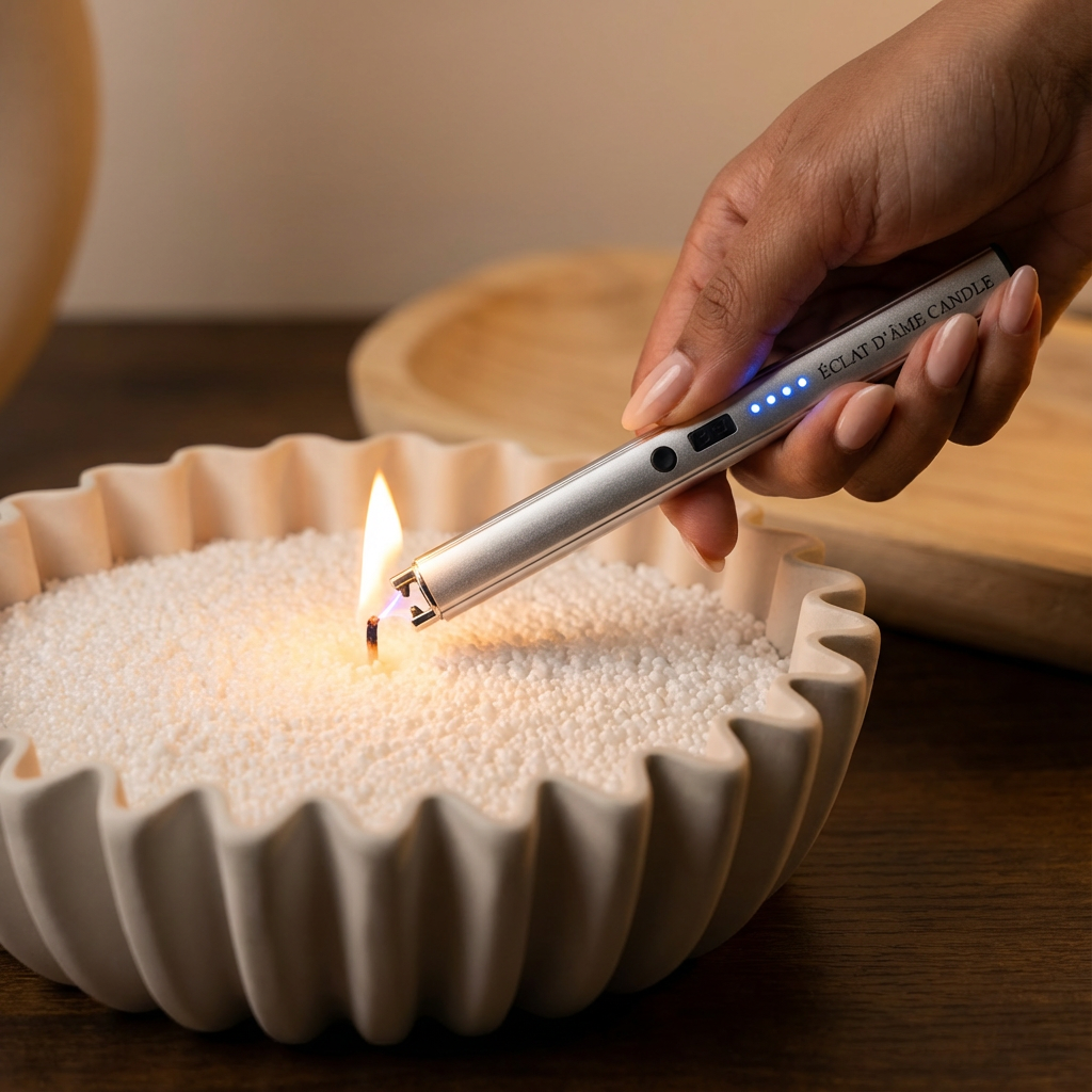 Duo Élégance – Éteignoir & Briquet Assortis