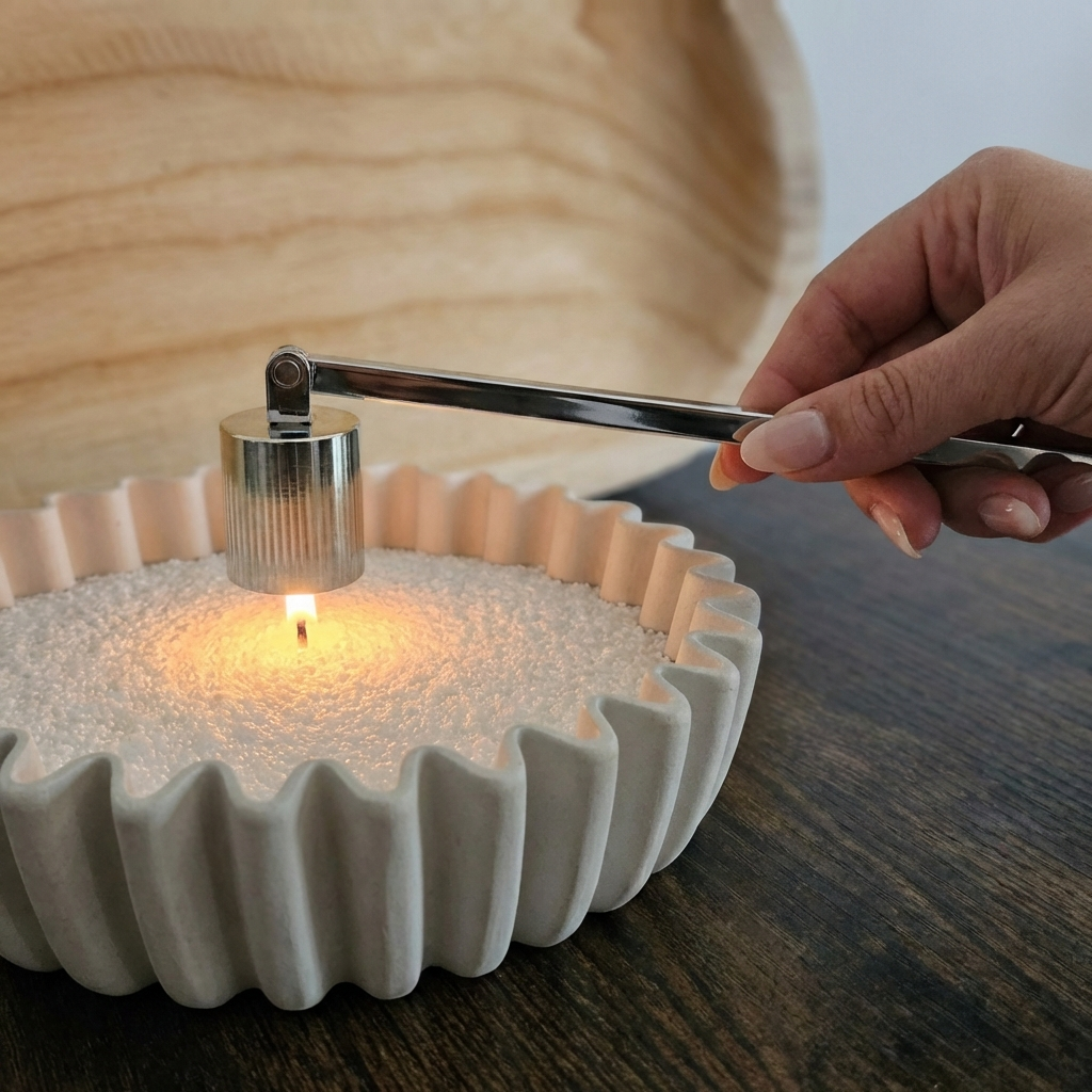 Duo Élégance – Éteignoir & Briquet Assortis