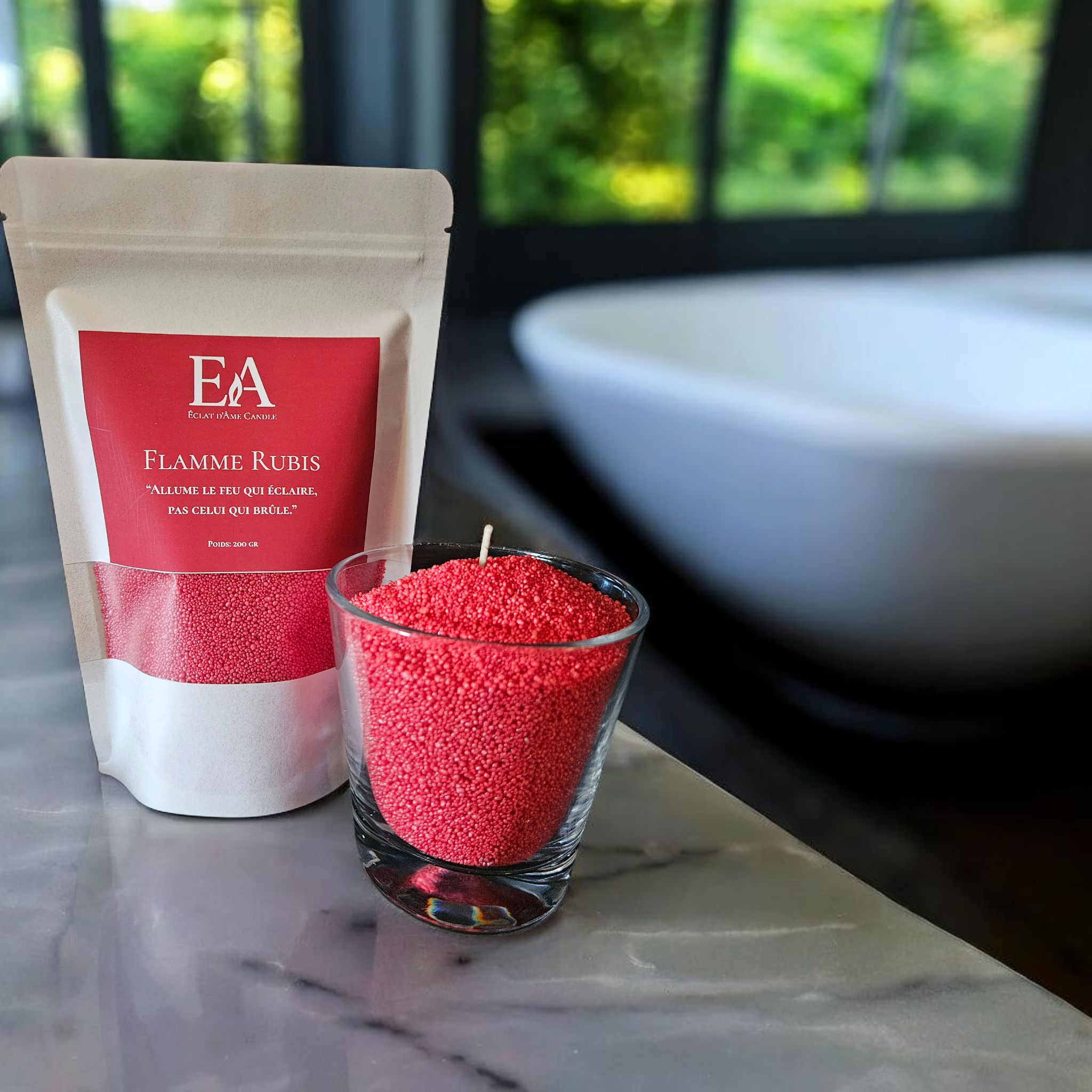 MINI FLAMME RUBIS